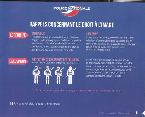 L'image des fonctionnaires de police - II